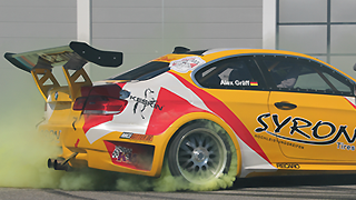 Alex Gräff BMW E92 M3 GT2 Driftshow